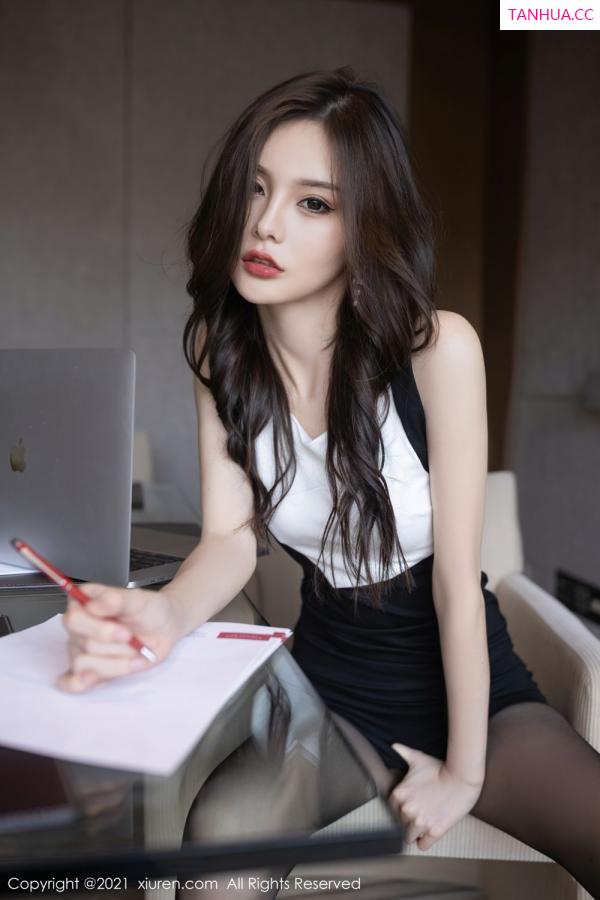小夕juju  精致女神王心怡 会议室主题系列第25张图片